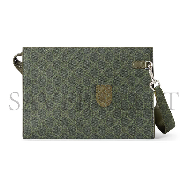 GUCCI GG MONOGRAM SMALL POUCH ‎768255 (26*18*6cm)